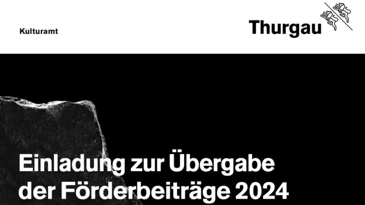 Übergabe der Förderbeiträge 2024 an Kulturschaffende