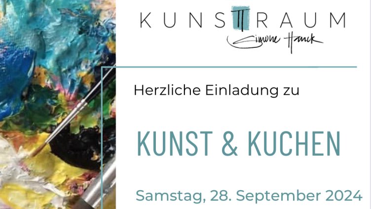 Kunst & Kuchen: Tag der offenen Ateliertür