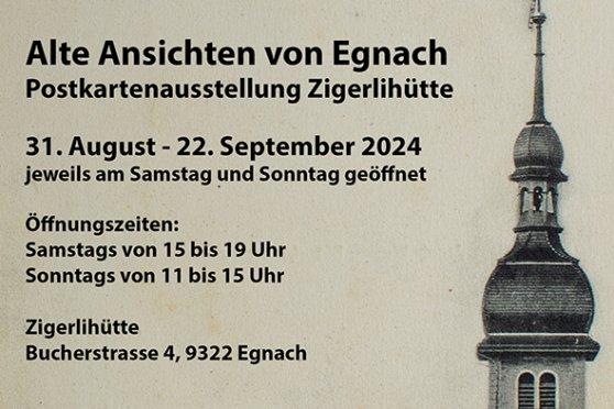 Alte Ansichten von Egnach - Postkartenausstellung