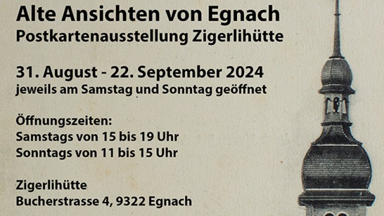 Alte Ansichten von Egnach - Postkartenausstellung