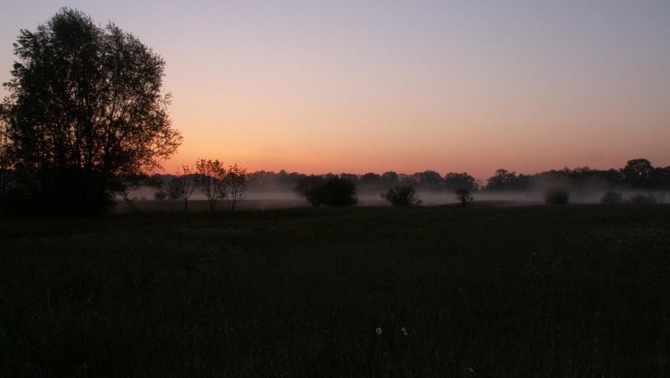 Mit den Aufsehern am Abend unterwegs