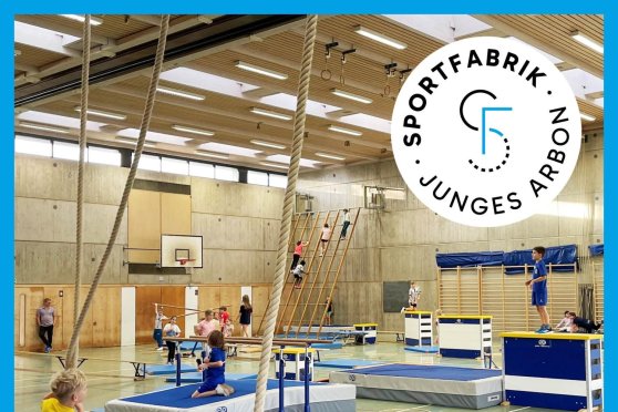 Sportfabrik junges Arbon, offene Turnhalle für Kinder der Primarschule