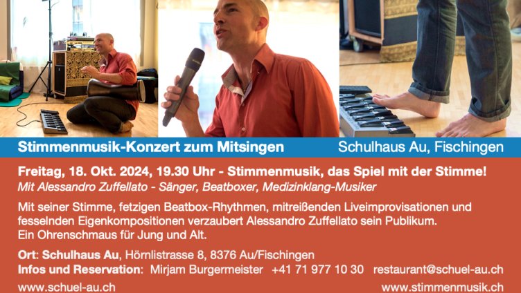 Stimmenmusik - Konzert zum Mitsingen