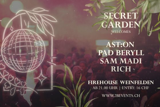 Secret Garden - Eat, Drink & Celebrate