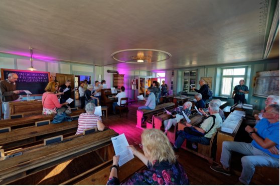 Singstunde mit Organist Haubrich