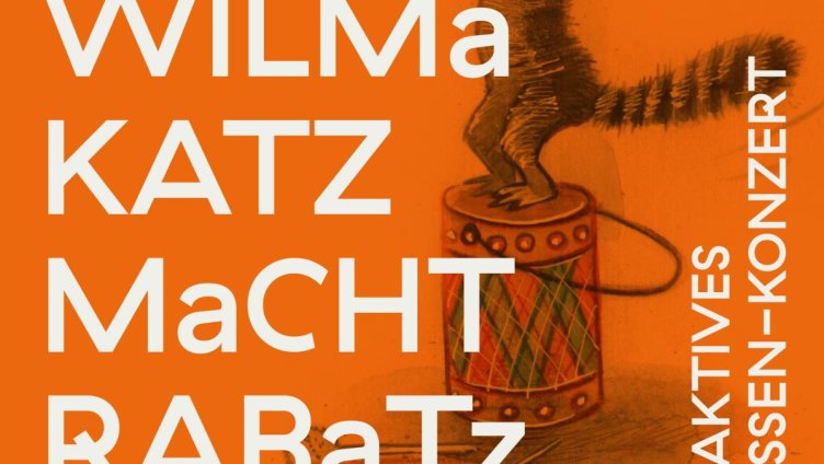 Interaktives Kinder Sitzkissen-Konzert: Wilma Katz macht Rabatz