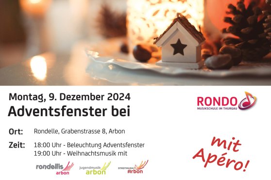 Adventsfenster in Arbon