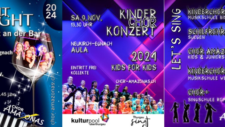 Kinderkonzert und Jahreskonzert Chor Amazonas