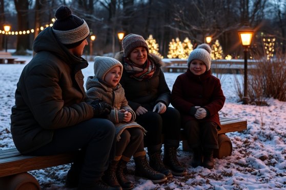 Wintermärchen im Seeburgpark Kreuzlingen