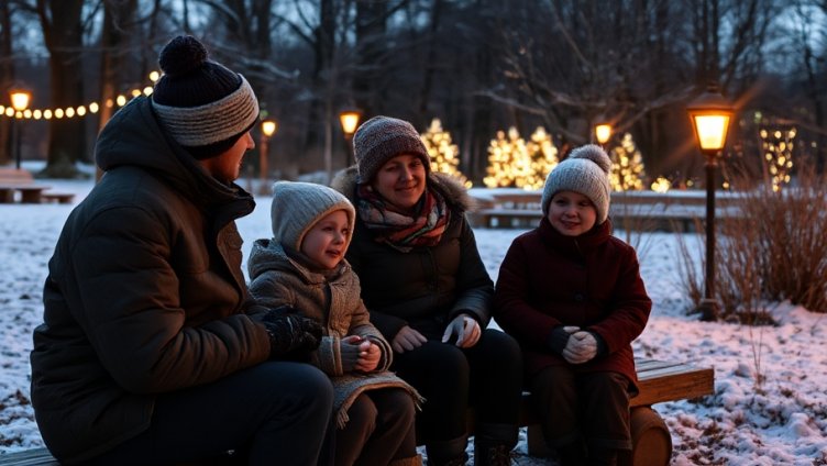 Wintermärchen im Seeburgpark Kreuzlingen