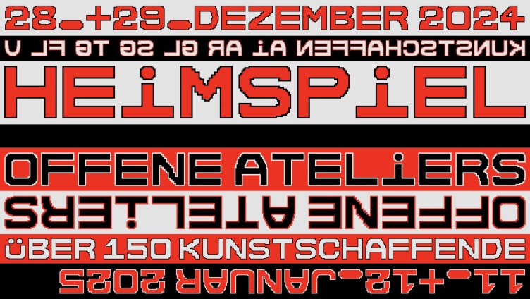 Heimspiel 2024 – Offene Ateliers