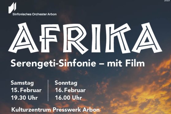 Afrika - Serengeti Sinfonie mit Film