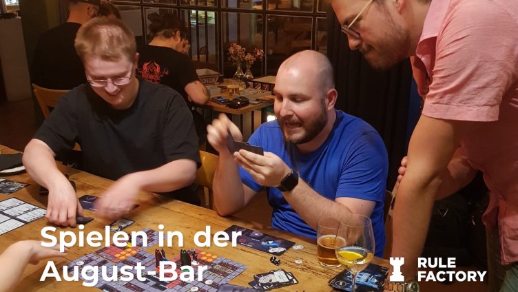 Spielen in der August-Bar!