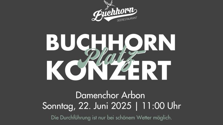 Platzkonzert des Damenchor Arbon