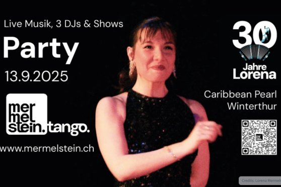 Tango-Workshops 30 Jahre Jubiläum Lorena Mermelstein