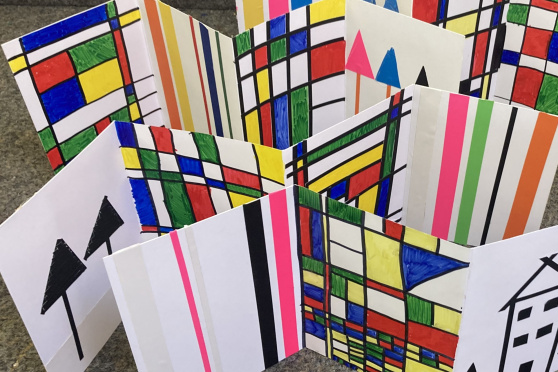 Tape Art - Gestalten mit bunten Bändern