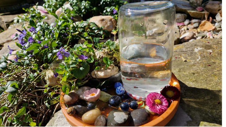 Insektentränke bauen