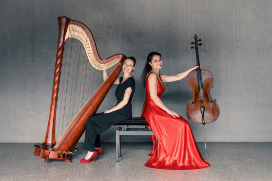 Amor y Pasión - Konzert Estelle Revaz (Cello) & Laudine Dard (Harfe)
