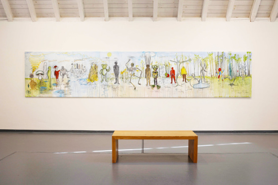 Ausstellungsrundgang - Fabrice Hyber – Homme de Terre