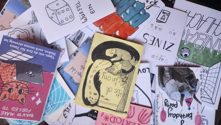 Zine Workshop – Ideen, Seiten, Zine
