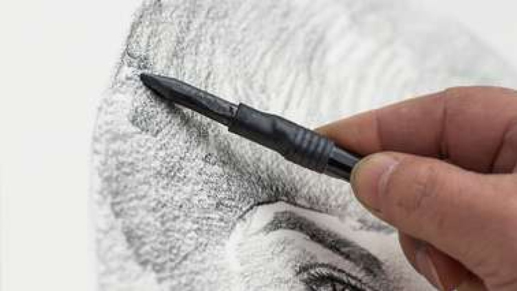 Skizzen und Portraits mit Kohle