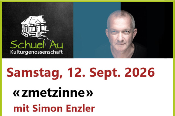Simon Enzler mit "zmetzinne"