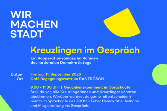 "Kreuzlingen im Gespräch" am Tag der Demokratie