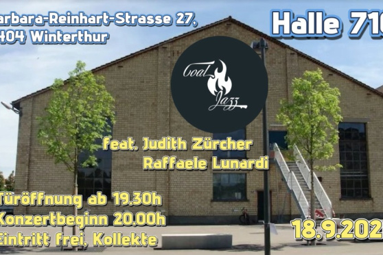 CoalJazz feat. Judith Zürcher Vocal Raffaele Lunardi Saxofon