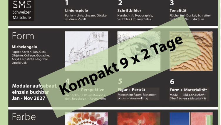Portfolio Lehrgang 2027 Bildnerisches Gestalten