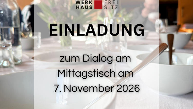 Dialog am Mittagstisch