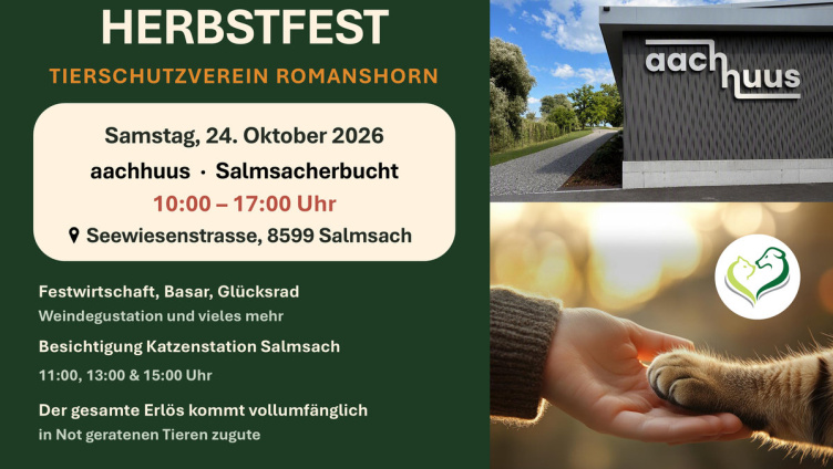 Herbstfest des Tierschutzvereins Romanshorn