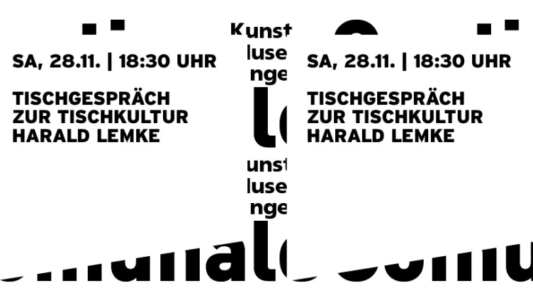 Tischgespräch - Harald Lemke