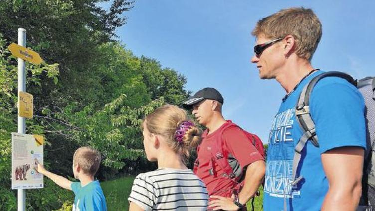 Wandern mit Fabelwesen