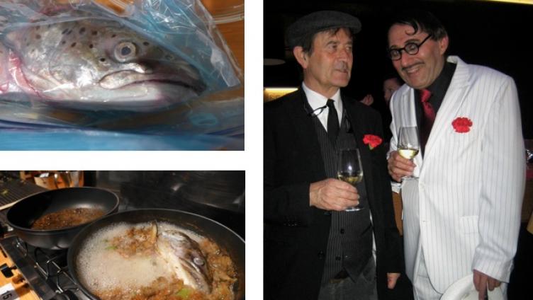 Finissage mit Feuertaufen