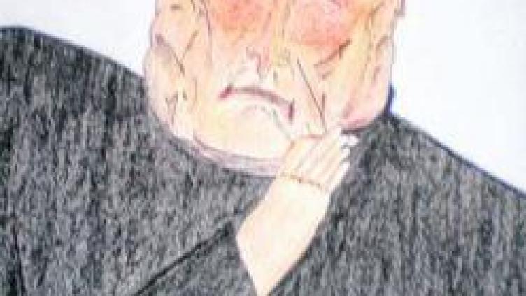 Ich lebe noch, sagte Herr K. und erbleichte