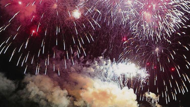 Ein grosses Feuerwerk zum Jubiläum