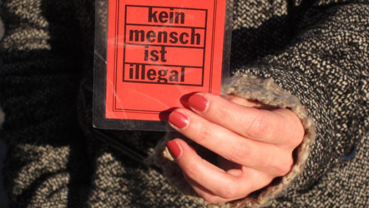 Solidarität mit Flüchtlingen