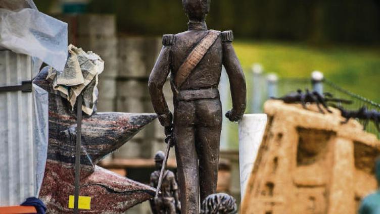 Die Kunst wartet in der Deponie