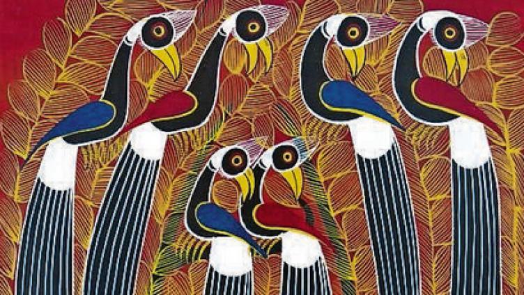 Farbig Naives auf Ozeansand