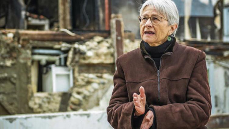 Brandlücke: Aufbau in Arbeit