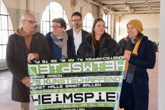 Heimspiel für 75 Kunstschaffende