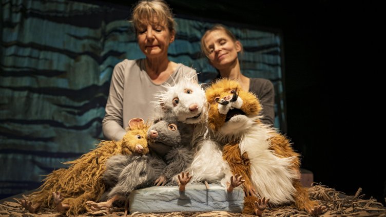 Puppenspiel mit Pistolentechnik