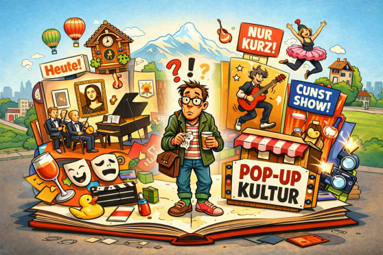 Kultur poppt ab – und zu